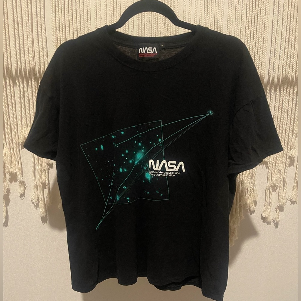 Boohoo MAN Oversized NASA Tee Streetwear Size S UNISEX